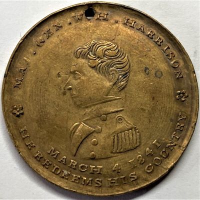 Maj.-Gen.-W.h.-Harrison-Political-Token-~-He-Redeems-His-Country-~-Whh-1840-24